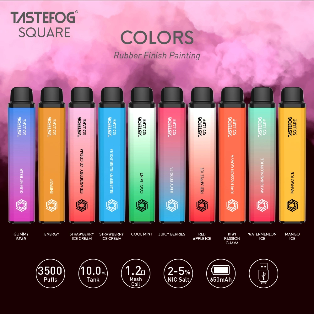 Tastefog Original Factory 3500 Rechargeable Puff Plus Bang XXL Vape Bar